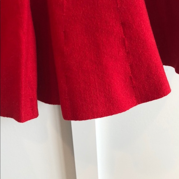 Signature 8 red flared skirt - Picture 3 of 3